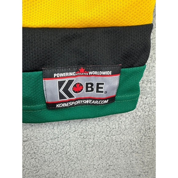 KOBE SPORTSWEAR V-neck Game Shirt Hockey Shirt Made in Canada Men's XL - Picture 10 of 13
